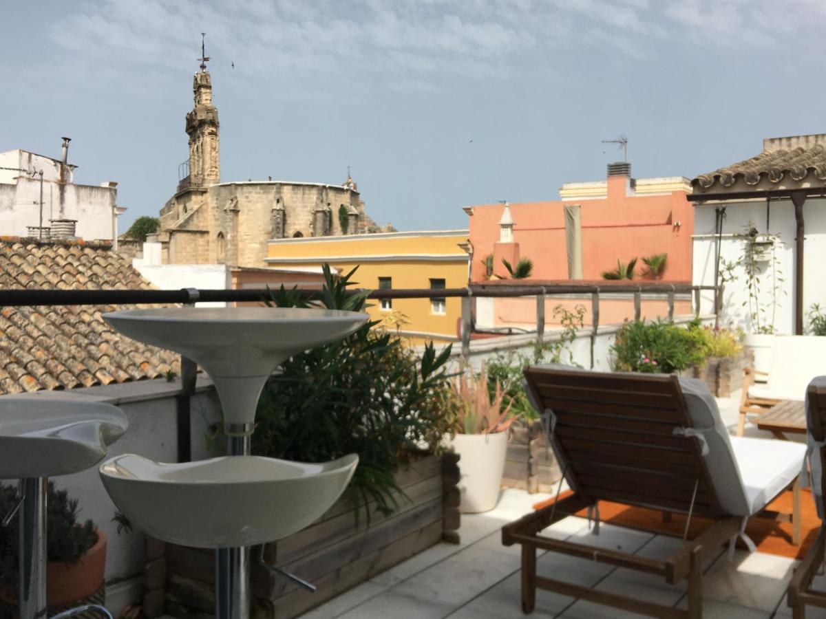 Casa Palacio En Jerez De La Frontera Con Piscina Privada ภายนอก รูปภาพ