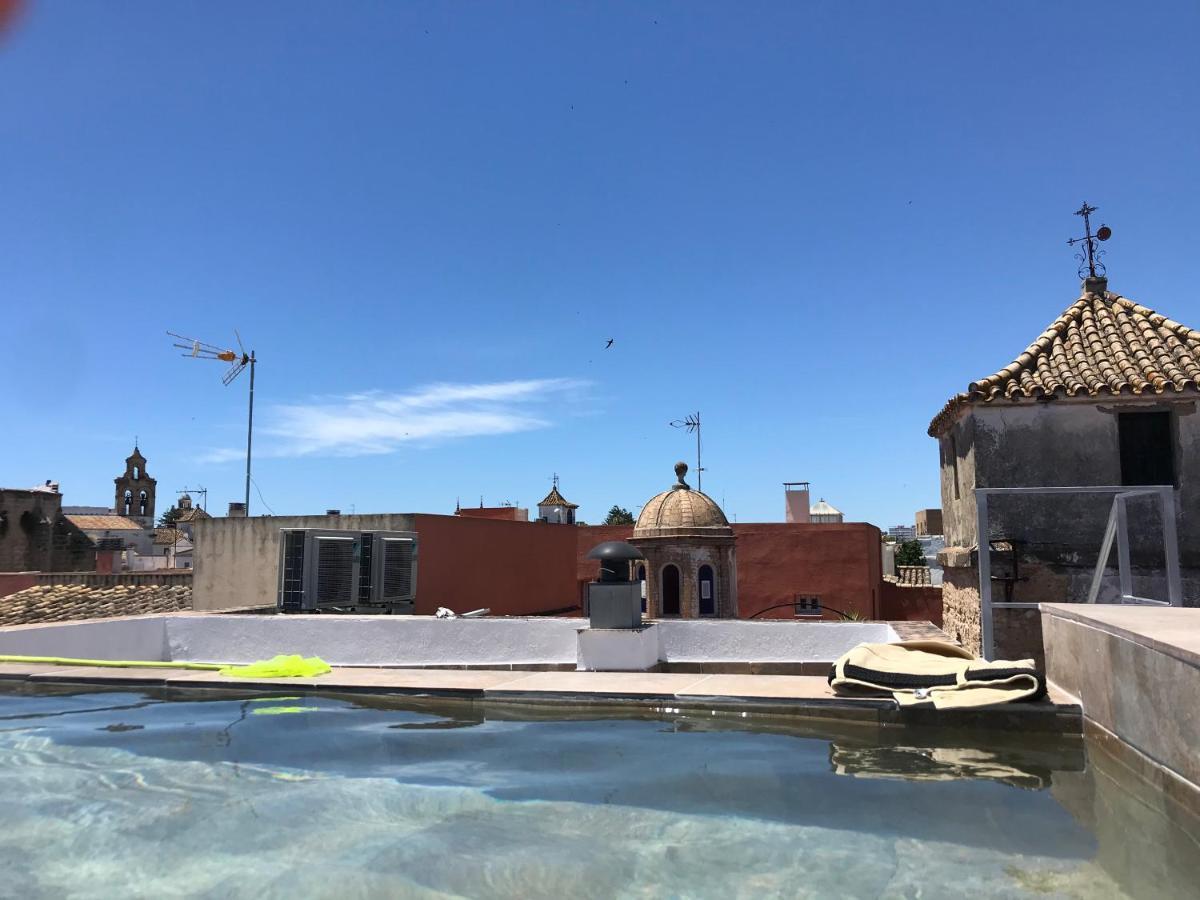 Casa Palacio En Jerez De La Frontera Con Piscina Privada ภายนอก รูปภาพ