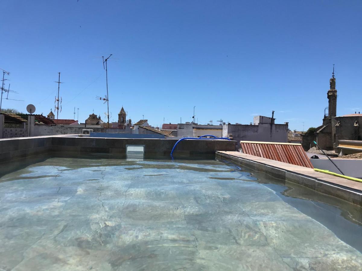 Casa Palacio En Jerez De La Frontera Con Piscina Privada ภายนอก รูปภาพ
