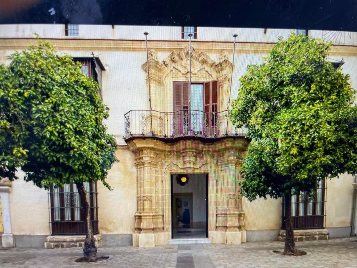 Casa Palacio En Jerez De La Frontera Con Piscina Privada ภายนอก รูปภาพ