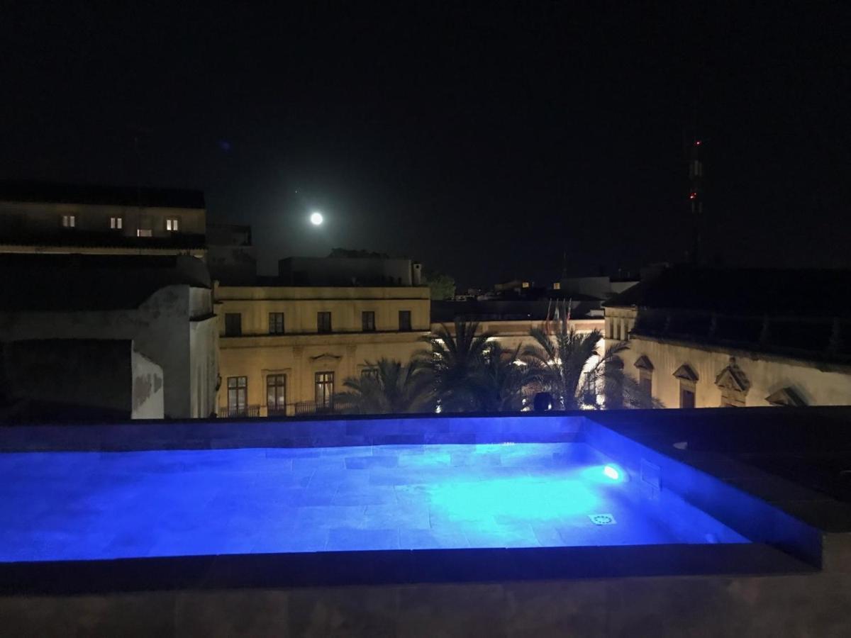 Casa Palacio En Jerez De La Frontera Con Piscina Privada ภายนอก รูปภาพ